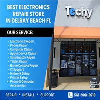 Techy Delray Beach - Cell Phone & Computer Repair Techy Delray Beach  Cell Phone & Computer Repair